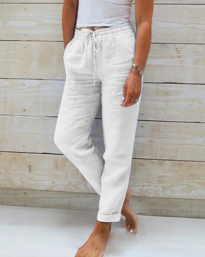 Victoria™ - Casual Elastic Waist Summer Trousers