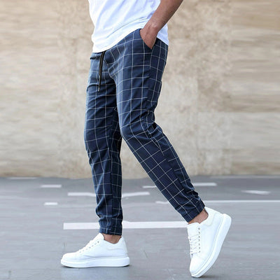 Archie™ - Stylish Checked Trousers