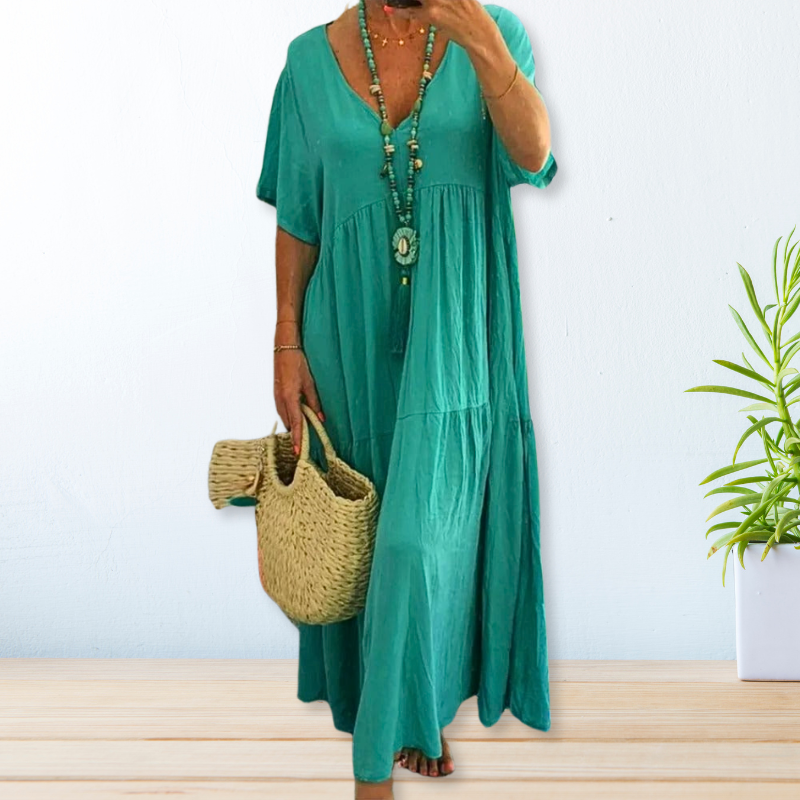 Astrid™ - V-neck Summer Dress