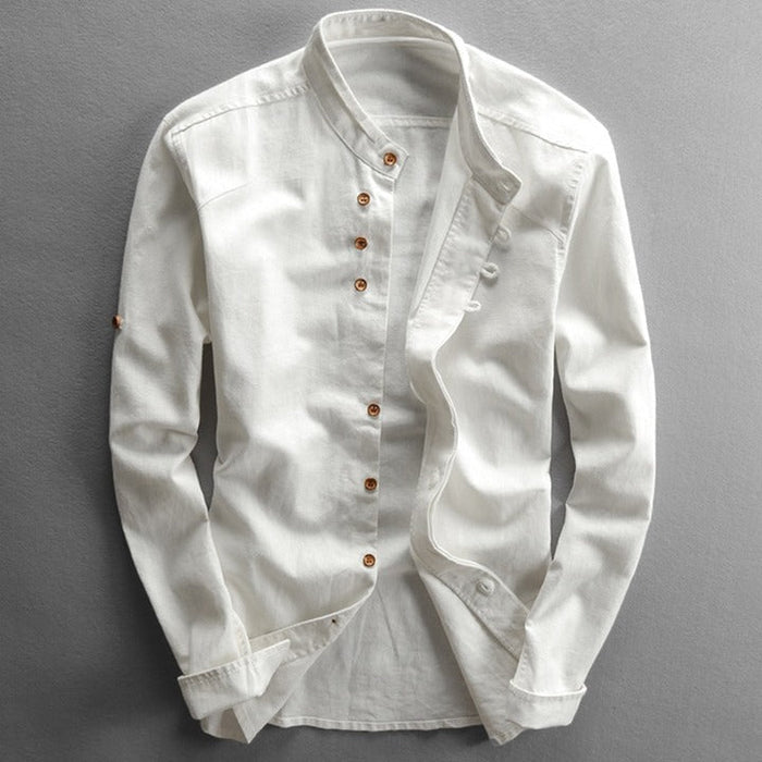 Henry™ - Long Sleeve Shirt with Japanese Style