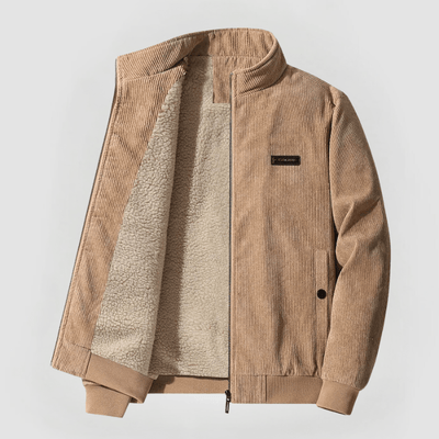 Nathan™ - Corduroy Jacket with Fleece Lining