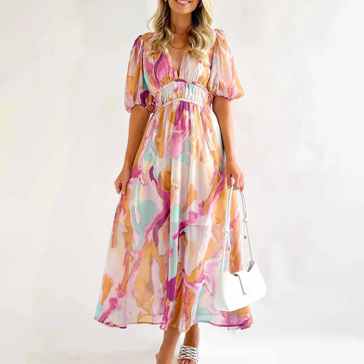 Megan™ - Floral Spring Dress