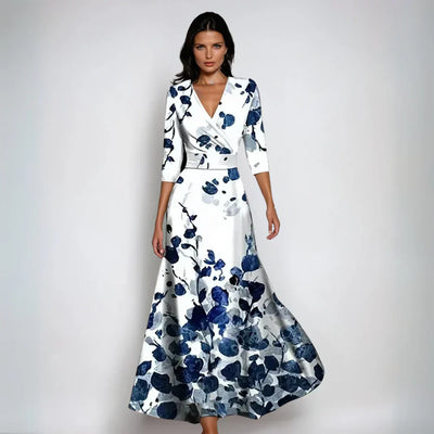 Jane™ - Stylish Floral Wrap Dress