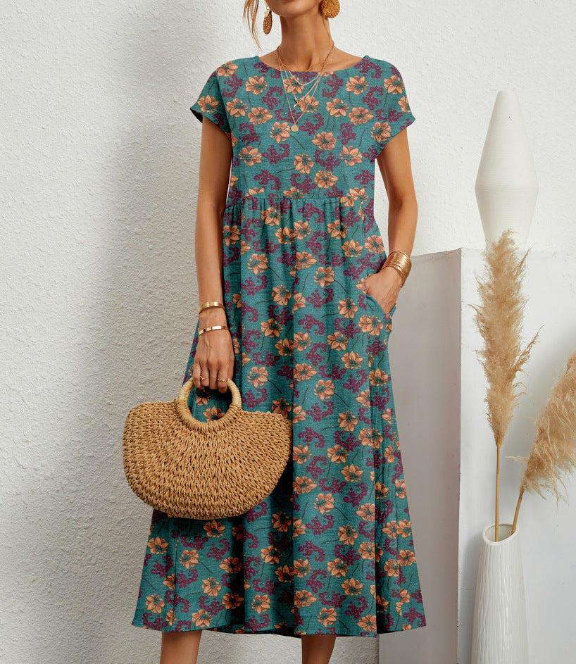 Winifred™ - Chic Floral Dress