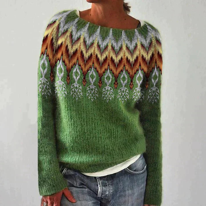 Carol™ - Cozy Retro Knit Jumper
