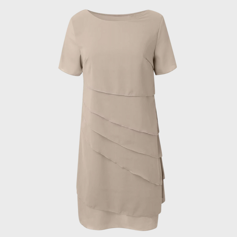 Esmeralda™ - Pleated Chiffon Dress
