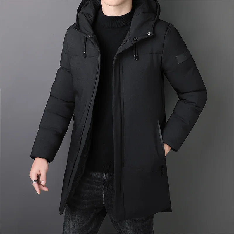 Elegant Long Coat for Men