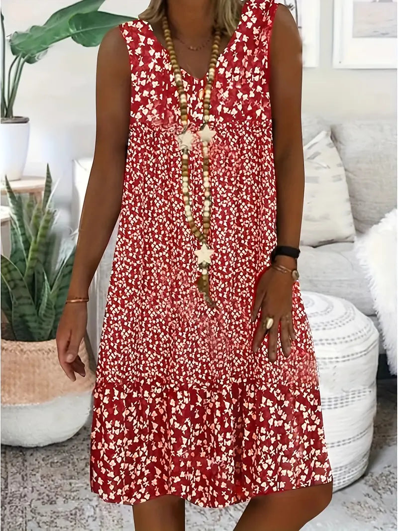 Monica™ - Chic Sleeveless Dress