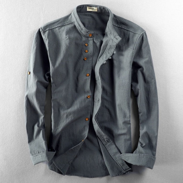 Henry™ - Long Sleeve Shirt with Japanese Style