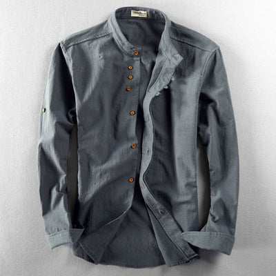 Henry™ - Long Sleeve Shirt with Japanese Style