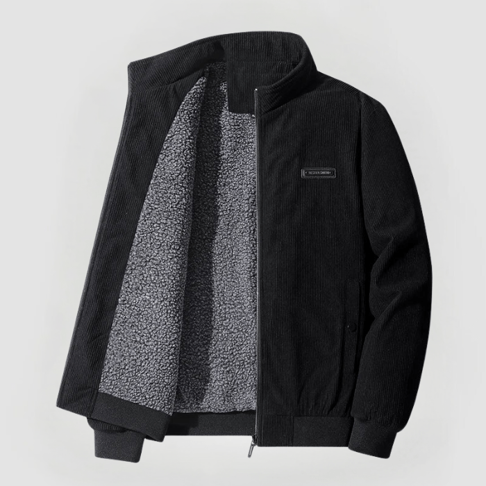 Nathan™ - Corduroy Jacket with Fleece Lining