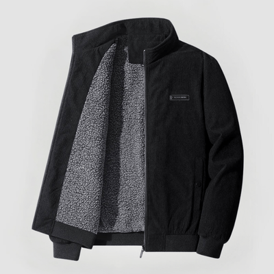 Nathan™ - Corduroy Jacket with Fleece Lining