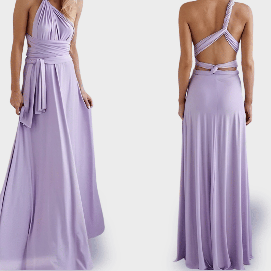 Odessa™ - Elegant Wrap Dress Crafted from Luxurious Fabric for Special Occasions