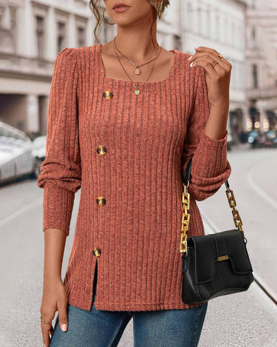 Olivia™ - Sophisticated Cozy Rib-knit Cardigan