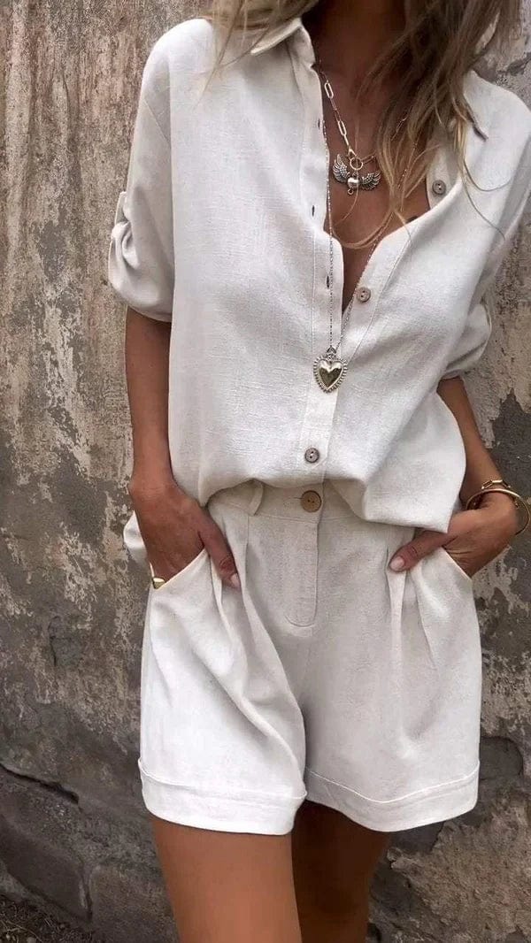 Eleanor™ - Casual blouse set