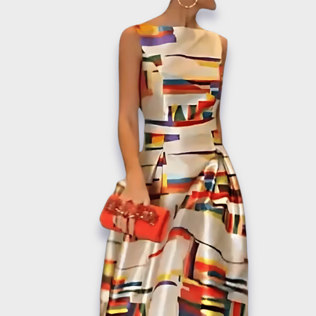 Mira™ - Artisan-Made Long Dress Crafted from Luxurious Fabric