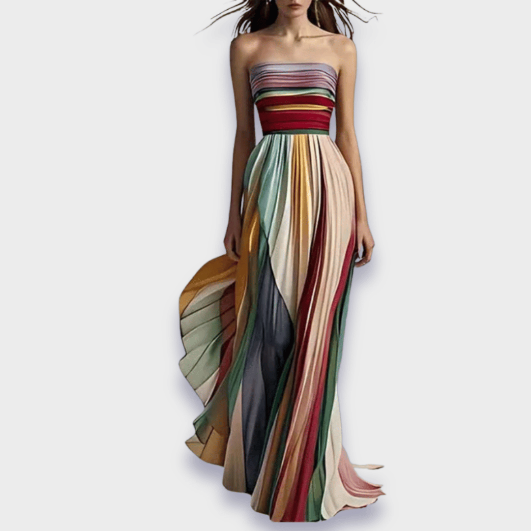 Arianna™ - Handmade Long Dress Crafted from Premium Fabric