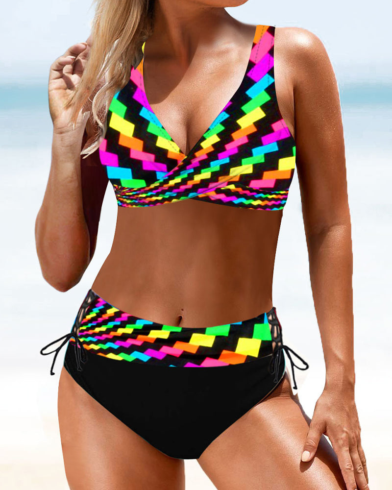 Ethel™ - Colorful Bikini Swimsuit