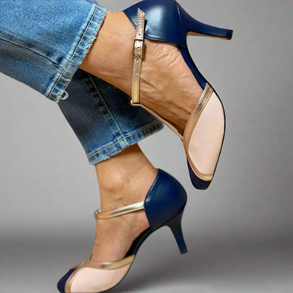 Soraya™ - Chic Comfort Heeled Sandals