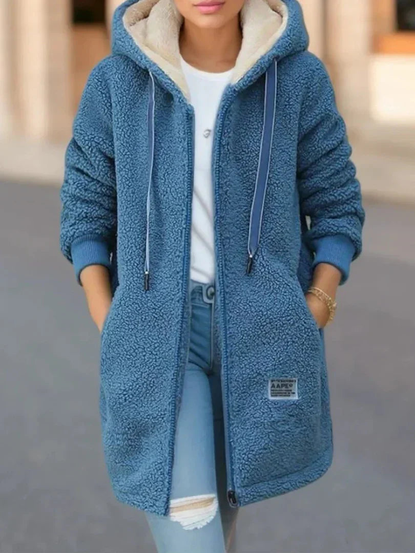 Melina™ - Fleece Lined Jacket with Hood