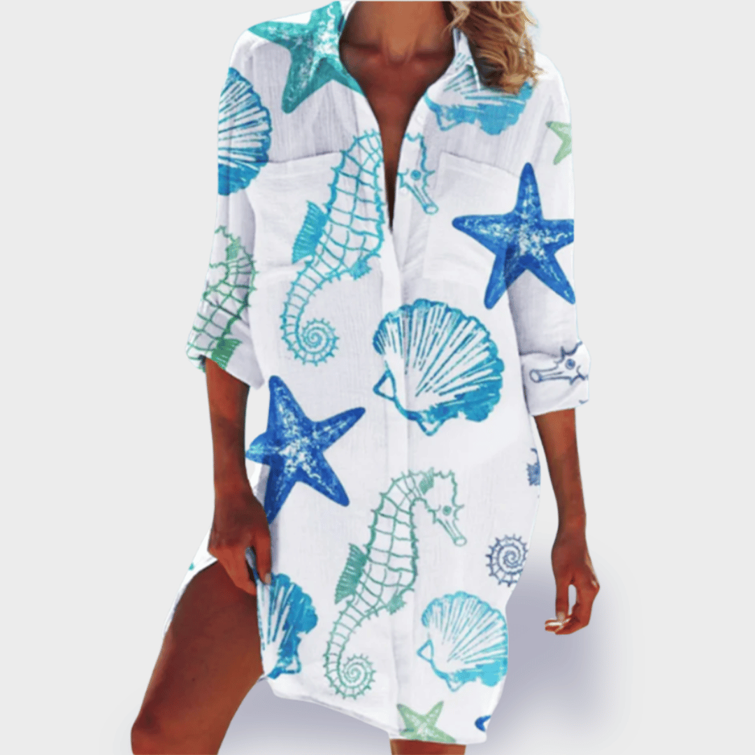 Brigitte™ - Vibrant and Breezy Summer Dress