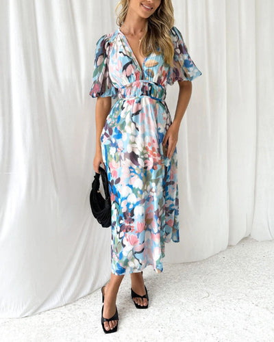 Georgina™ - Flowing Bohemian Maxi Dress