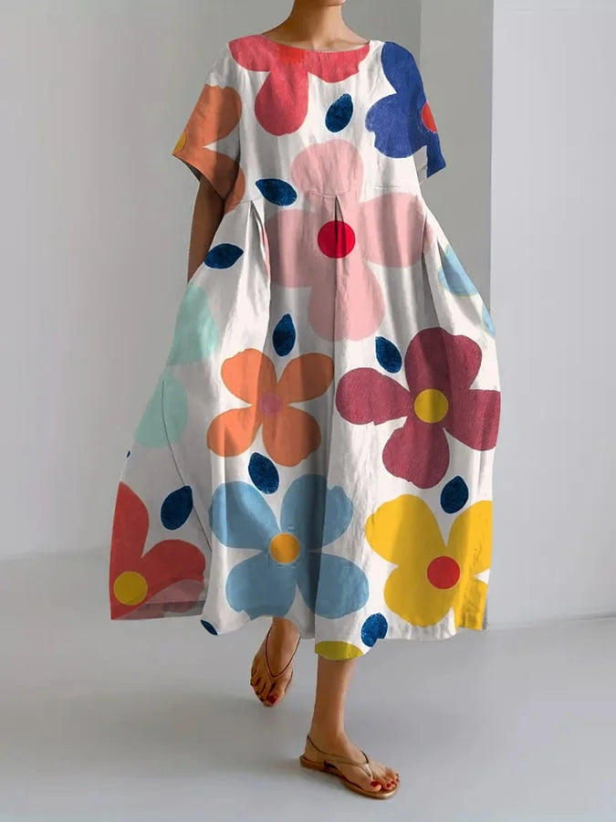 Colette™ - Midi Floral Dress