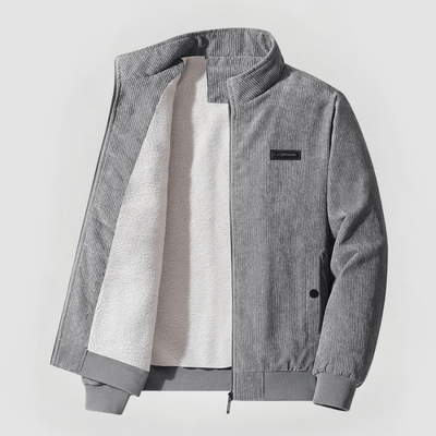 Nathan™ - Corduroy Jacket with Fleece Lining