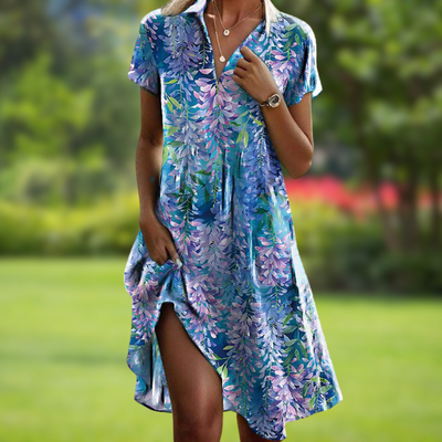 Harmony™ - Elegant Printed Dress
