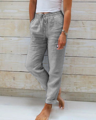 Victoria™ - Casual Elastic Waist Summer Trousers