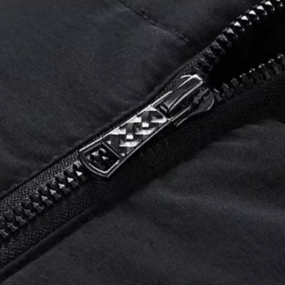 Elegant Padded Windbreaker Jacket