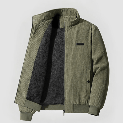 Nathan™ - Corduroy Jacket with Fleece Lining