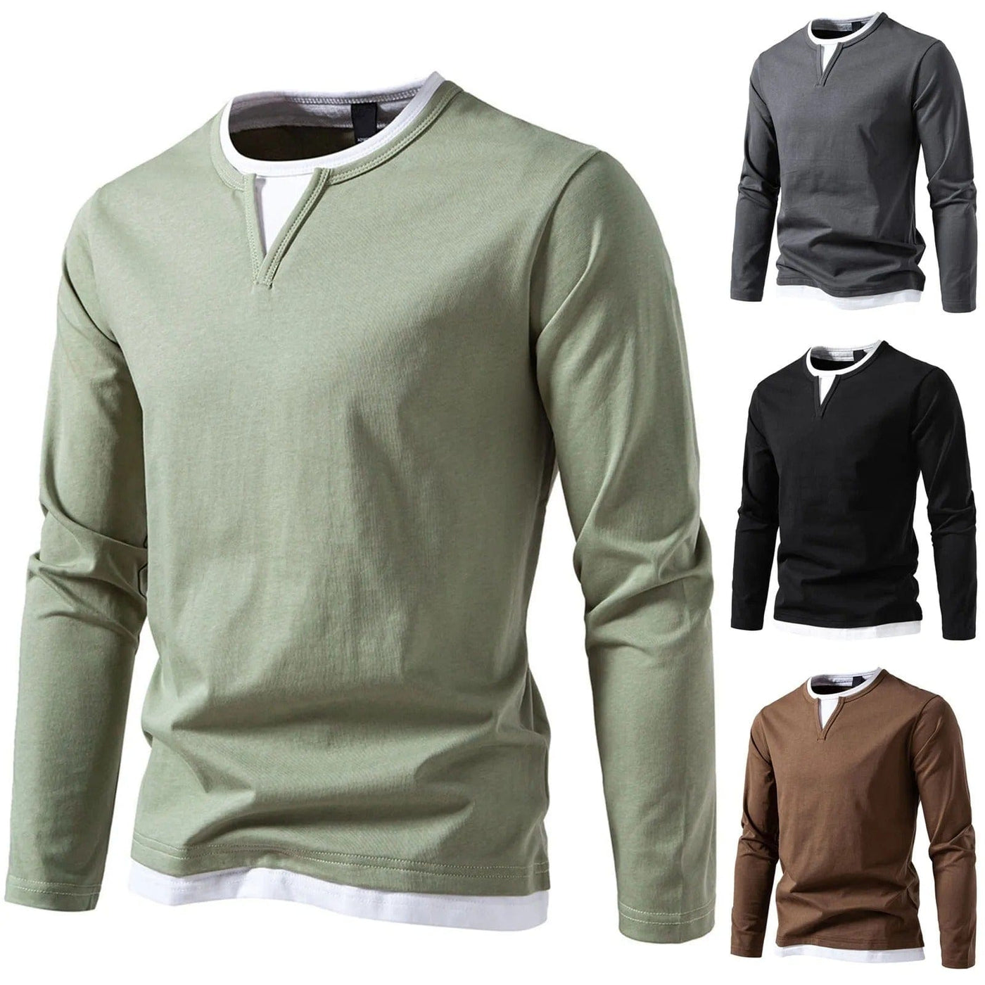 Diego™ - Casual Elegant Long-sleeved Shirt