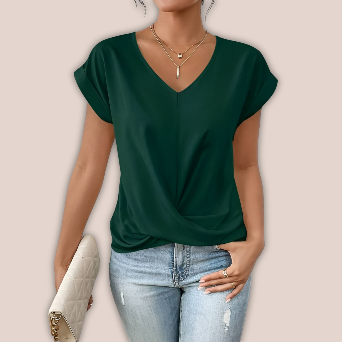 Elsa™ - Elegant Organic Top