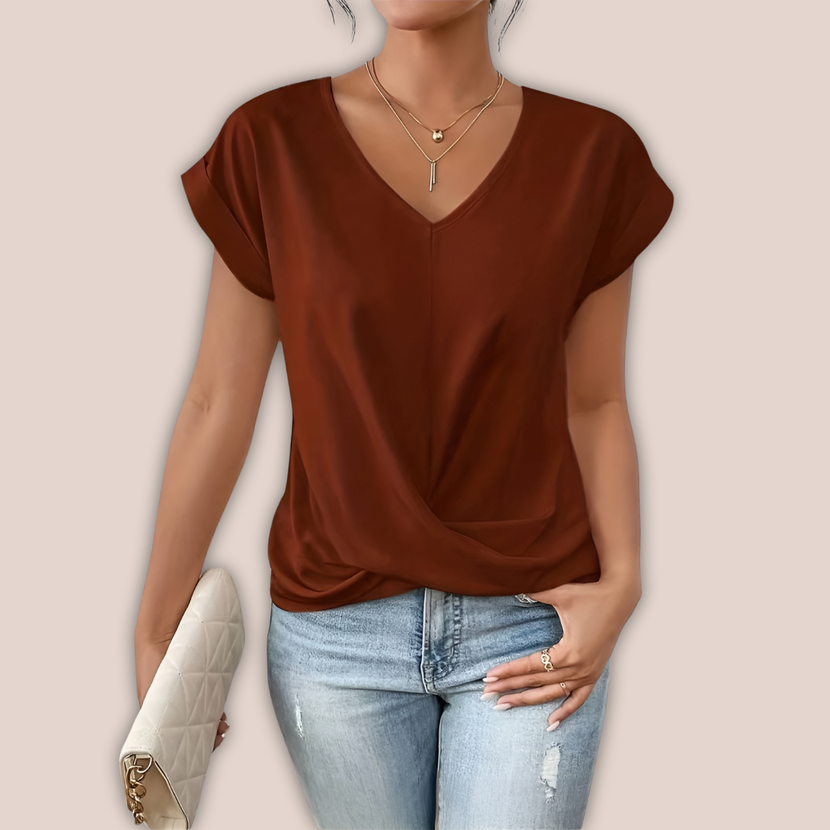 Elsa™ - Elegant Organic Top