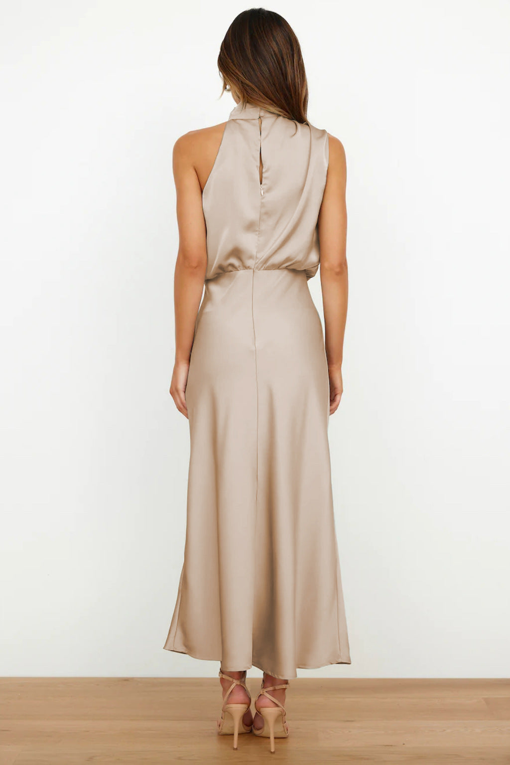 Louisa™ - Halter Neck Maxi Dress