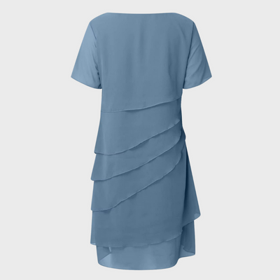 Esmeralda™ - Pleated Chiffon Dress