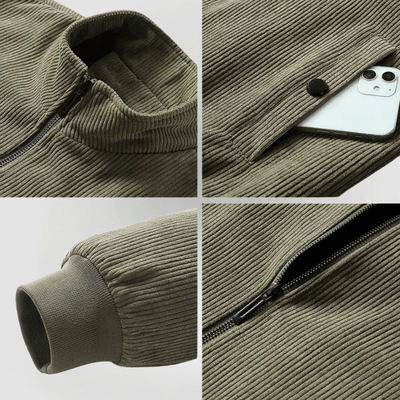 Nathan™ - Corduroy Jacket with Fleece Lining