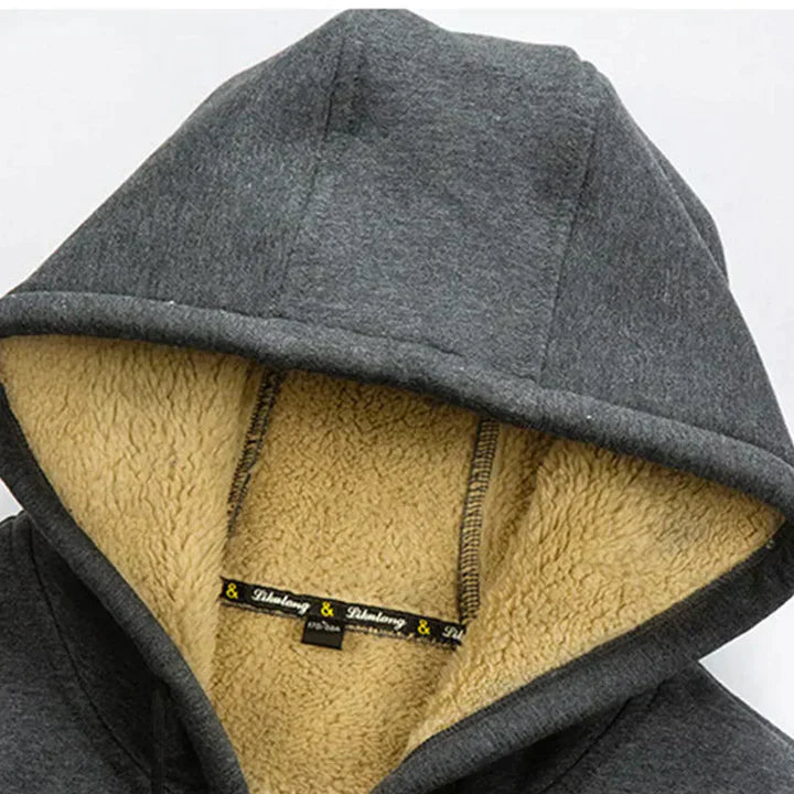 Arie™ - Men's Winter Coat with Hood and Fleece