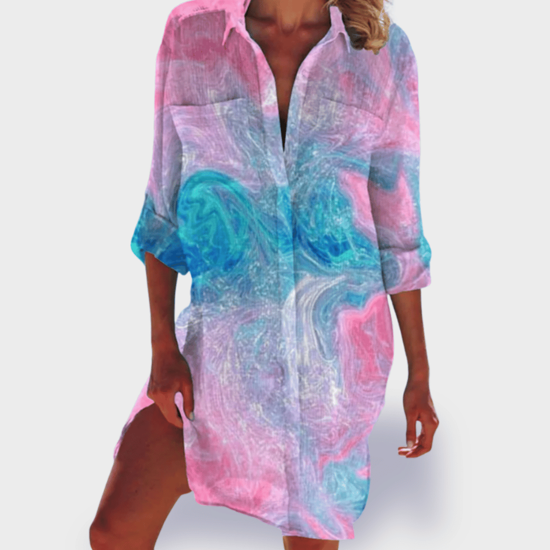 Brigitte™ - Vibrant and Breezy Summer Dress