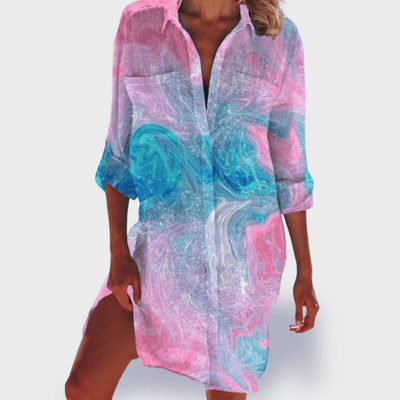 Brigitte™ - Vibrant and Breezy Summer Dress