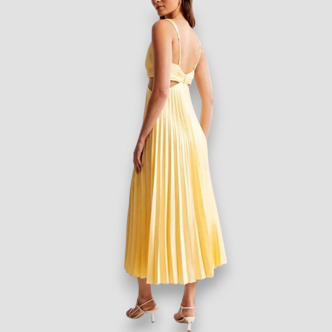 Monica™ - Elegant Pleated Dress
