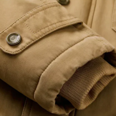 Elegant Padded Bomber