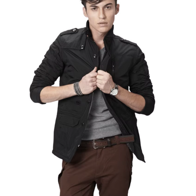 Elegant Windbreaker Jacket