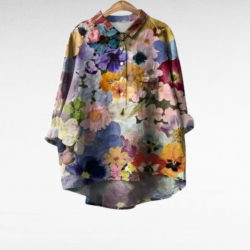 Brooke™ - Chic Vintage-Style Blouse