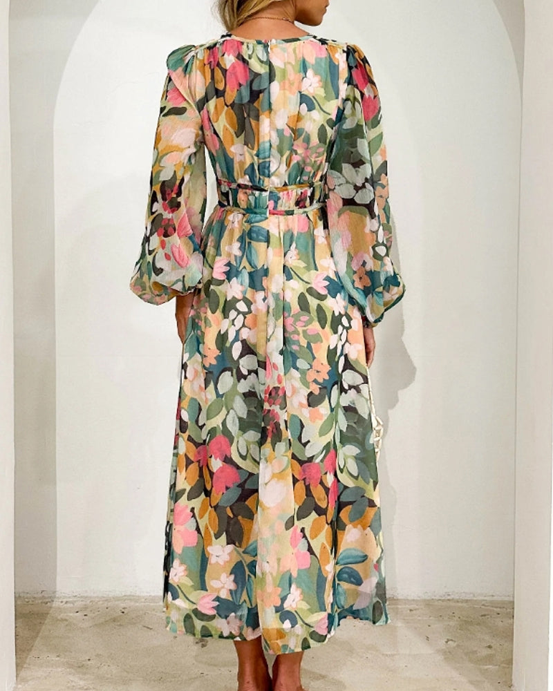 Georgina™ - Flowing Bohemian Maxi Dress
