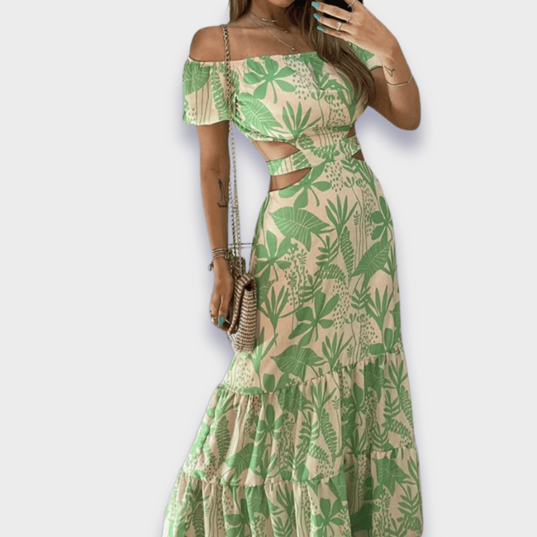 Elvira™ - Form-Fitting Dress Crafted from Luxurious Fabric