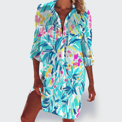 Brigitte™ - Vibrant and Breezy Summer Dress