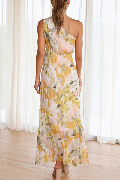 Callie™ - Printed Off-the-Shoulder Dress