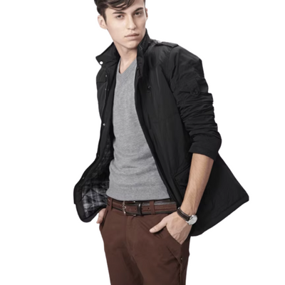 Elegant Windbreaker Jacket